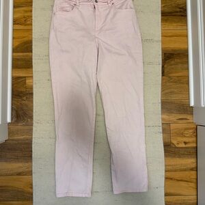 Gloria Vanderbilt Light Pink Straight Leg Women's Jeans